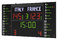 FC54H25N12A1 Modell Anzeigetafel FC54, mit seitliche Anzeigetafeln fr die Trikotnummer und Fouls von 12 Spieler_Perspective 2